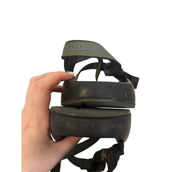 Chaco Sandals Mens 11 Olive Green Z/2 Classic Sport Toe Loop Vibram Adjustable main image 4